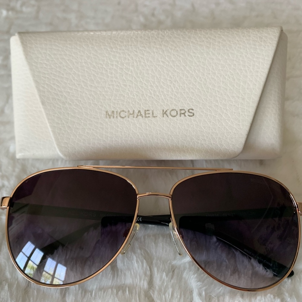 Michael Kors Aviator Sunglasses